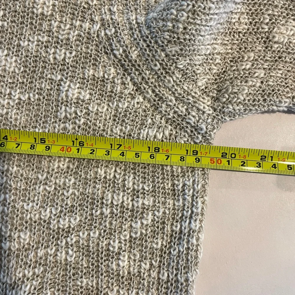 ATM Anthony Thomas Melillo Hooded 100% Cotton Knit Sweater Size Small